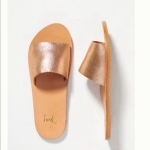 Beek Mockingbird Leather Slide Sandal